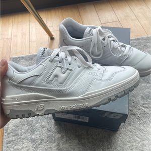 New Balance 550 White Grey Sneakers